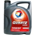 Total Quartz 5000 Diesel 15W-40 5 l – Zbozi.Blesk.cz
