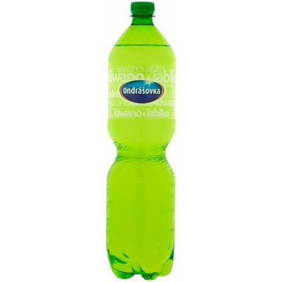 Ondrášovka jemně perlivá minerálka s příchutí kiwano a jablko 1500 ml