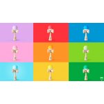Kendama Krom pop LOL žonglovací dřevěná hračka Červená – Zboží Mobilmania