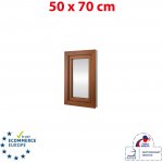 Okna Hned Plastové okno 50x70 cm zlatý dub/bílá otevíravé i sklopné levé – Zbozi.Blesk.cz