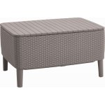 KETER SALEMO Stolek, 76 x 56 x 42 cm, cappuccino 17209050 – Zboží Dáma