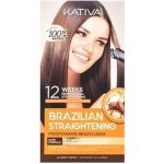 Kativa Brazilian Straightening Kit Sada s keratinem pro narovnání vlasů 225 ml – Zbozi.Blesk.cz