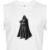 Pánské Tričko Tričko Star Wars s Darth Vaderem bílá