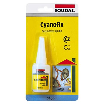 SOUDAL Cyanofix 84A vteřinové lepidlo 3g