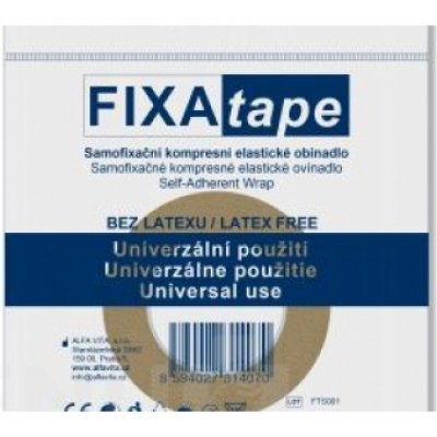 FIXAtape STRETCH 7,5 cmx450cm samofixační obinadlo – Hledejceny.cz