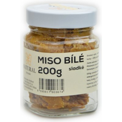 Natural Miso bílé sladké 200 g – Zbozi.Blesk.cz