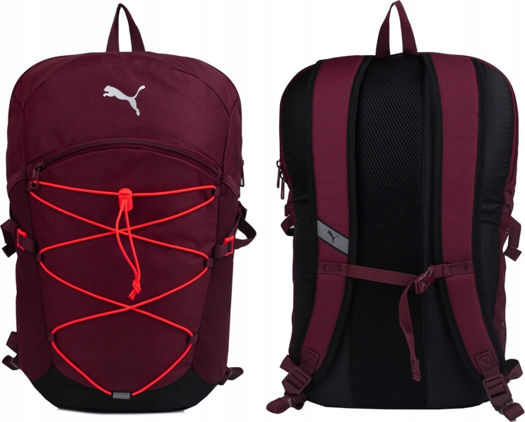 Puma Plus Pro 79521 07 Backpack tmavě růžový 21 l