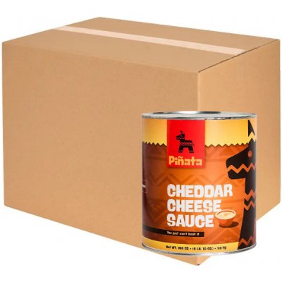 Pinata Cheddar Cheese Sauce 6 x 3 kg – Zboží Mobilmania