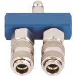 Rozbočka vzduchová 2 rychlospojky Scheppach – Zbozi.Blesk.cz