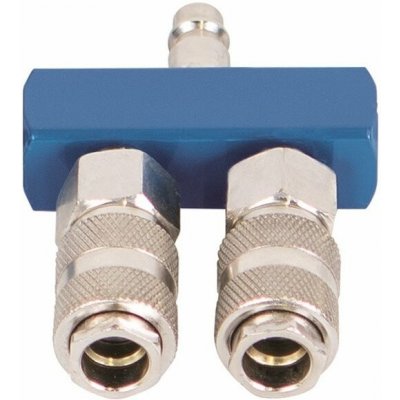 Rozbočka vzduchová 2 rychlospojky Scheppach – Zbozi.Blesk.cz