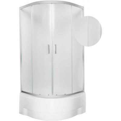 KERRA Sprchový kout Malibu 90 GL s vaničkou 5907548118776 – Sleviste.cz