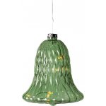 SIRIUS LED skleněný zvonek zelený 9 cm – Hledejceny.cz