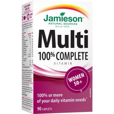 Jamieson Multi Complete pro ženy 50+ 90 tablet – Hledejceny.cz