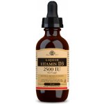 Solgar Liquid Vitamin D3 Tekutý vitamín D3 2500 IU 62,5 mkg 59 ml – Hledejceny.cz