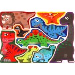 PlayGo 1993 Puzzle/Vkládačka deskové dinosauři – Zbozi.Blesk.cz