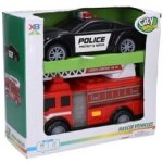 Wiky Vehicles Auta policejní a hasičské s efekty 23 cm – Sleviste.cz
