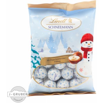 Lindt Schneemann kuličky s mléčným krémem 100 g