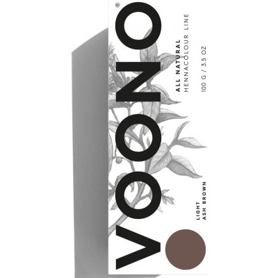 Voono Light ash brown barva na vlasy 100 g – Hledejceny.cz