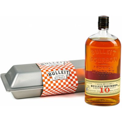 Bulleit Bourbon 10y 45,6% 0,7 l (dárkové balení lunchbox)