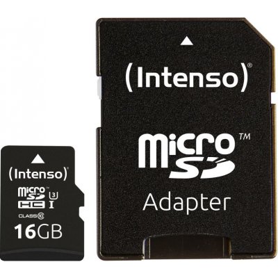 Intenso Micro SDHC Karta 16GB 3423470 – Zboží Živě