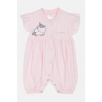 JOYCE Dívčí kojenecký overal krátký UNICORN Žlutá růžová – Hledejceny.cz