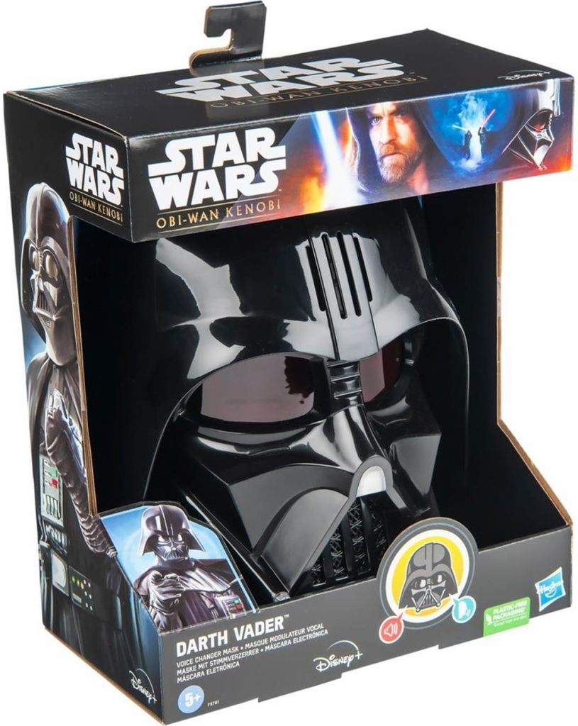 Star Wars Obi-Wan Kenobi Electronic Voice Changer Mask Darth Vader