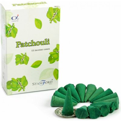 Stamford premium vonné kužely Patchouli 15 ks – Zboží Dáma