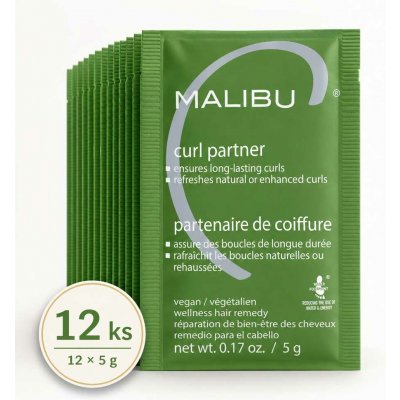 Malibu C Welness Remedy Curl Partner vlasová kúra 12 x 5 g – Hledejceny.cz