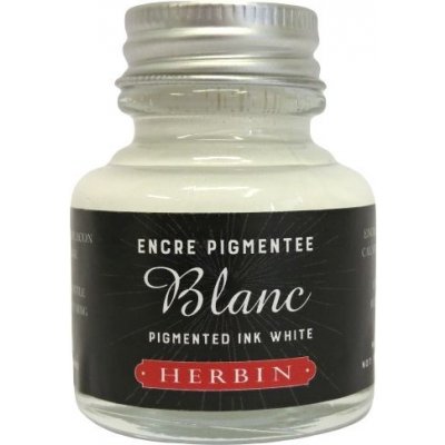 Herbin Pigmentový inkoust bílý 30ml – Hledejceny.cz