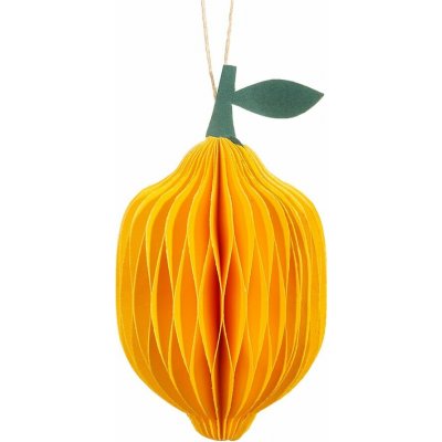 Sass & Belle Lemon Honeycomb vánoční ozdoba žlutá – Hledejceny.cz