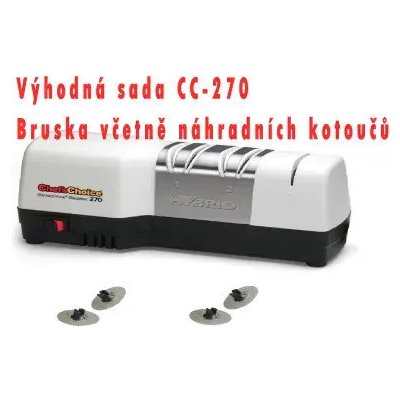 Chef's Choice Hybrid CC-270 + sada náhradních kotoučků – Sleviste.cz