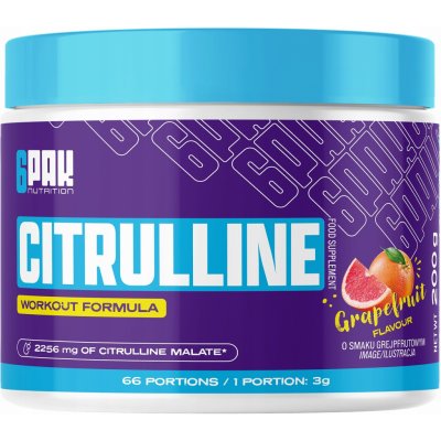 6PAK Nutrition Citrulline 200 g – Sleviste.cz