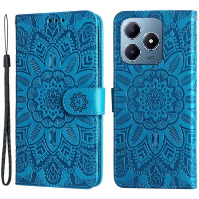 Sunflower knížkové pouzdro na Realme Note 60 - modré – Zboží Živě Sunflower knížkové pouzdro na Realme Note 60 - modré – Zboží Živě