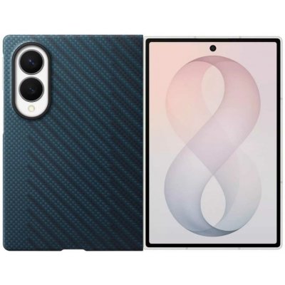 Samsung Carbon magnetický kryt pro Galaxy Z Fold 8 Navy EF-KF971SNE – Zboží Živě