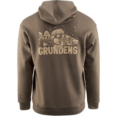 Grundéns mikina King Of The Lakes Hoodie Otter Heater – Zboží Mobilmania