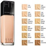 Maybelline Fit me Luminous + Smooth make-up 125 Nude Beige 30 ml – Hledejceny.cz