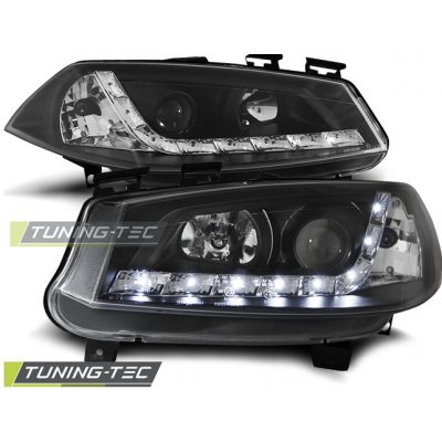 Tuning-Tec Přední čirá LED světla Renault Megane II (2002 - 2006) - černé – Hledejceny.cz