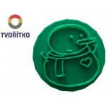 TVOŘÍTKO Sněhulák II - razítko Rozměr: 7 cm, + Vykrajovátko: Ne – Hledejceny.cz