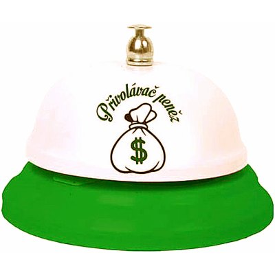 Zvonek PŘIVOLÁVAČ PENĚZ – Hledejceny.cz