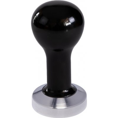 Buna Café Tamper kov černý, nerez mat, plochý 51 mm – Zboží Mobilmania