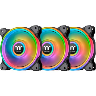 Thermaltake Riing Quad 12 RGB Radiator Fan TT Premium Edition 3 Pack CL-F088-PL12SW-A – Zboží Živě