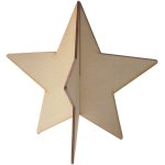 Vánoční dřevěná hvězda Deco Star velká Bloomingville – Hledejceny.cz
