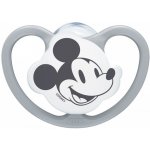 Nuk silikon šidítko Space Disney Mickey Mouse Bílá – Zboží Mobilmania