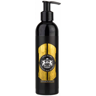 Dear Barber Sulphate Free šampon bez sulfátů na vlasy a vousy 250 ml – Zbozi.Blesk.cz