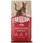 Carnilove Active Adult Cat All Breeds Sterilised LAMB & WILD BOAR 6 kg – Hledejceny.cz