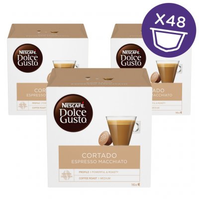 Nescafé Dolce Gusto Cortado kávové kapsle 48 ks