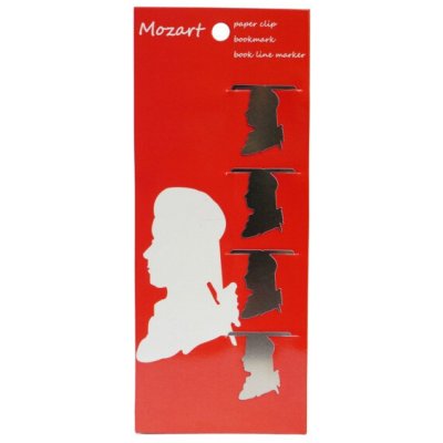 Agifty.At Záložka do knihy Mozart 4 kusy – Hledejceny.cz
