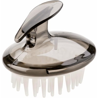 Eurostil Profesional masážní silikonový kartáč na pokožku hlavy šedý 04427 – Hledejceny.cz