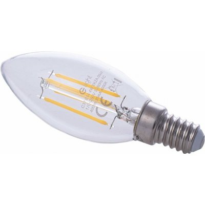 Ecolamp by eLight Dekorační LED žárovka E14 neutrální 4000k 4w 470 lm svíčka – Hledejceny.cz