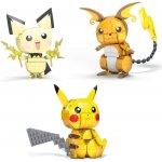 Mattel Pokémon Mega Construx Pichu Pikachu a Raichu – Hledejceny.cz